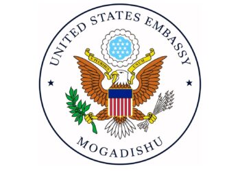 The United States Embassy Mogadishu seal, the diplomatic mission Devin Kennington has been nominated to lead