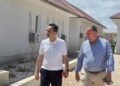 New buildings at the Warsheikh spaceport site in Middle Shabelle, photographed during the Turkish ambassador's visit reported on 6 October 2026