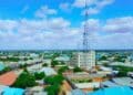 Aerial view of Beled Hawo, the Gedo border town where Jubaland took over the camps Janan had held for Mogadishu