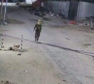 Camera still released by NISA, which says armed men loyal to Sheikh Sharif Sheikh Ahmed forced their way into homes in Wadajir