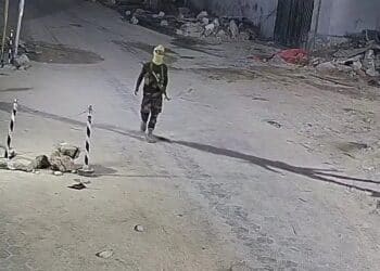 Camera still released by NISA, which says armed men loyal to Sheikh Sharif Sheikh Ahmed forced their way into homes in Wadajir
