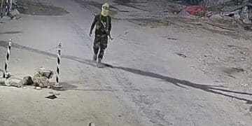Camera still released by NISA, which says armed men loyal to Sheikh Sharif Sheikh Ahmed forced their way into homes in Wadajir