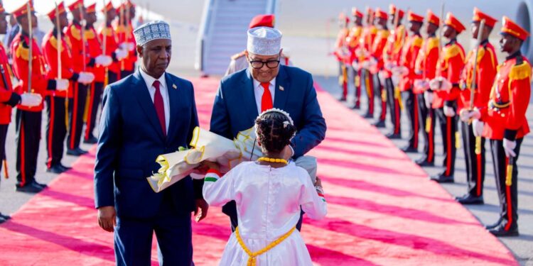 Somaliland President Abdirahman Mohamed Abdullahi Irro arrives in Hargeisa on 15 October 2026, three days after Donald Trump called Somaliland a totally different country