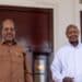 President Hassan Sheikh Mohamud and President Yoweri Museveni at State House Entebbe on 26 October 2026